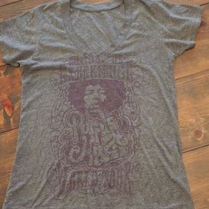 Jimi Hendrix Purple Haze v-neck tee